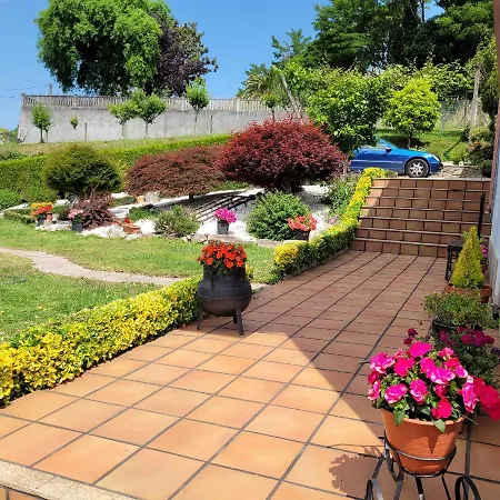 Villa Casa Tarrio Con Piscina - Santiago De Compostela Boqueixon Esterno foto