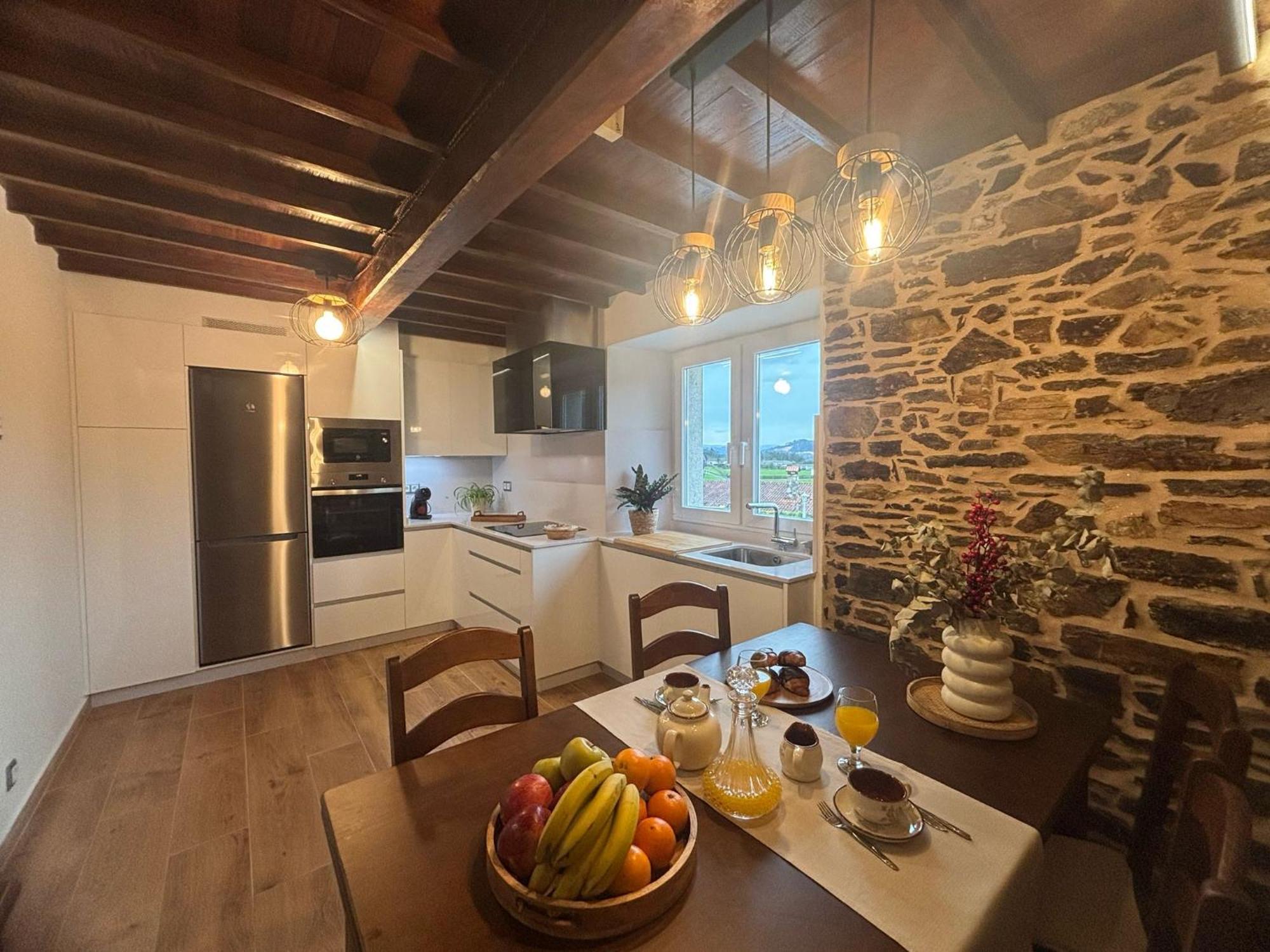 Ferienhaus Casa Tarrio Con Piscina - Santiago De Compostela *